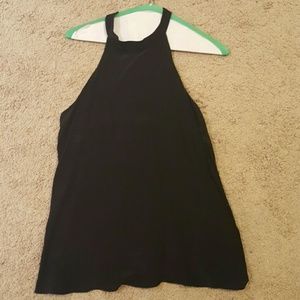 Tibi Black Tank Top Black 2